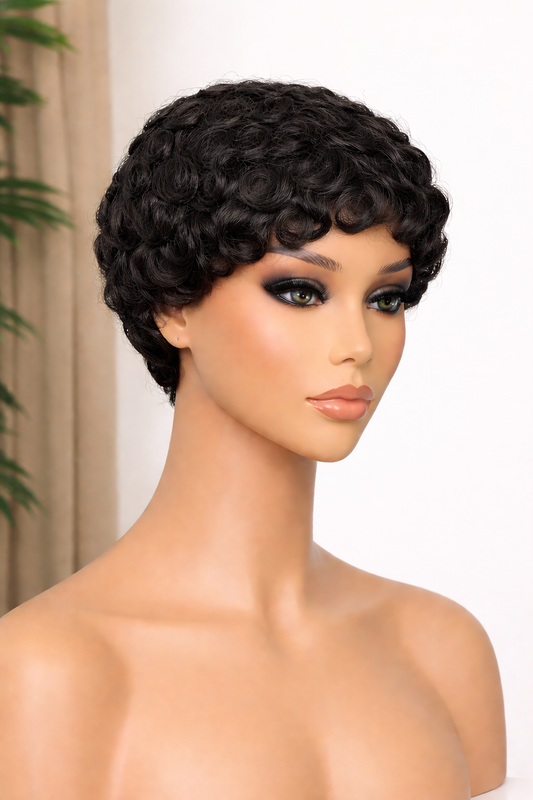 Sculpted Curl Pixie Wig