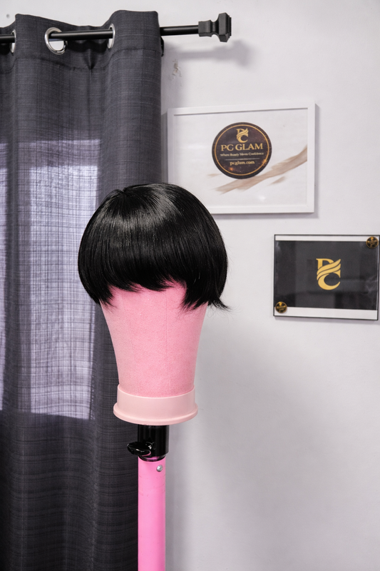 Skull Cap Bob Wig