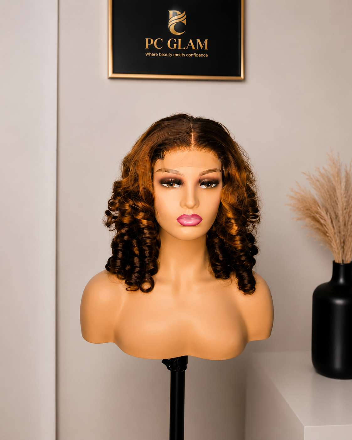 3-Toned Bouncy Curl Unit 🤎✨