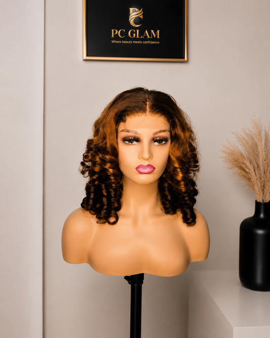 3-Toned Bouncy Curl Unit 🤎✨